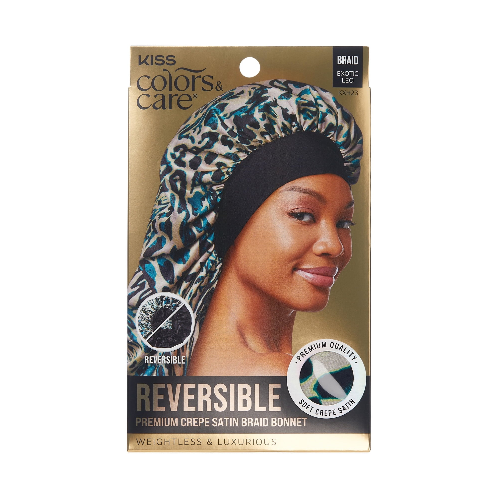 Premium Crepe Satin Braid Bet – Exotic Leopard