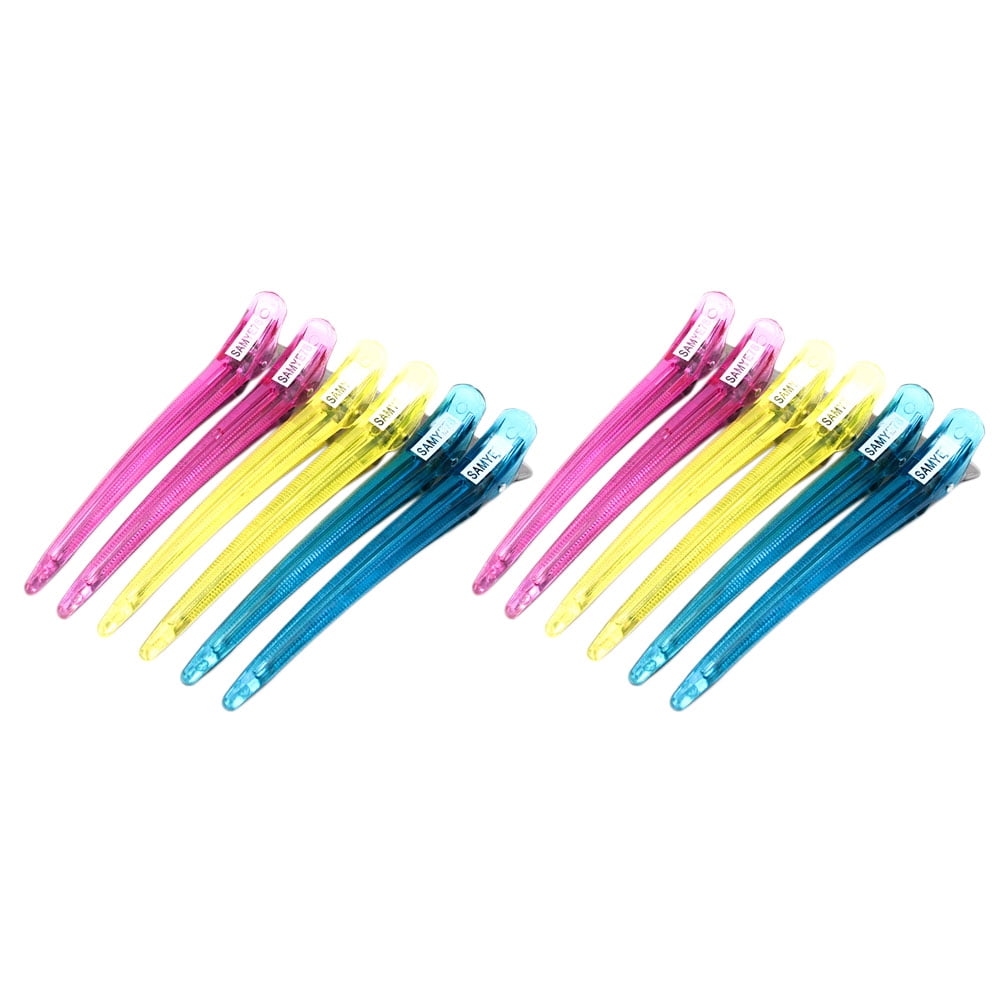 12Pcs Hair Clip Sectioning Hair Clips for Hair Styling and Dyeing