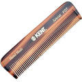 A Handmade All Fine Tooth Saw Cut Beard Comb - Pocket and Travel Comb - Styling Comb or Wet Comb for Fine or Thinning...