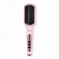 Vite Ceramic Straightening Brush with Digital Display for Sek Frizz-Free (Blush)