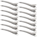 14 Bill Hair Clips 3.5 Inches bill Hair Clips Metal Alligator Curl Clips for Women Styling Sectioning Long Hair Secti...