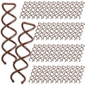 50 Pcs Spiral Hair Pins, Spiral Twist Hair Pins Spin Pins for Hair, Alloy Spirals Bobby Pins, Hair Bun Maker Bun Twis...