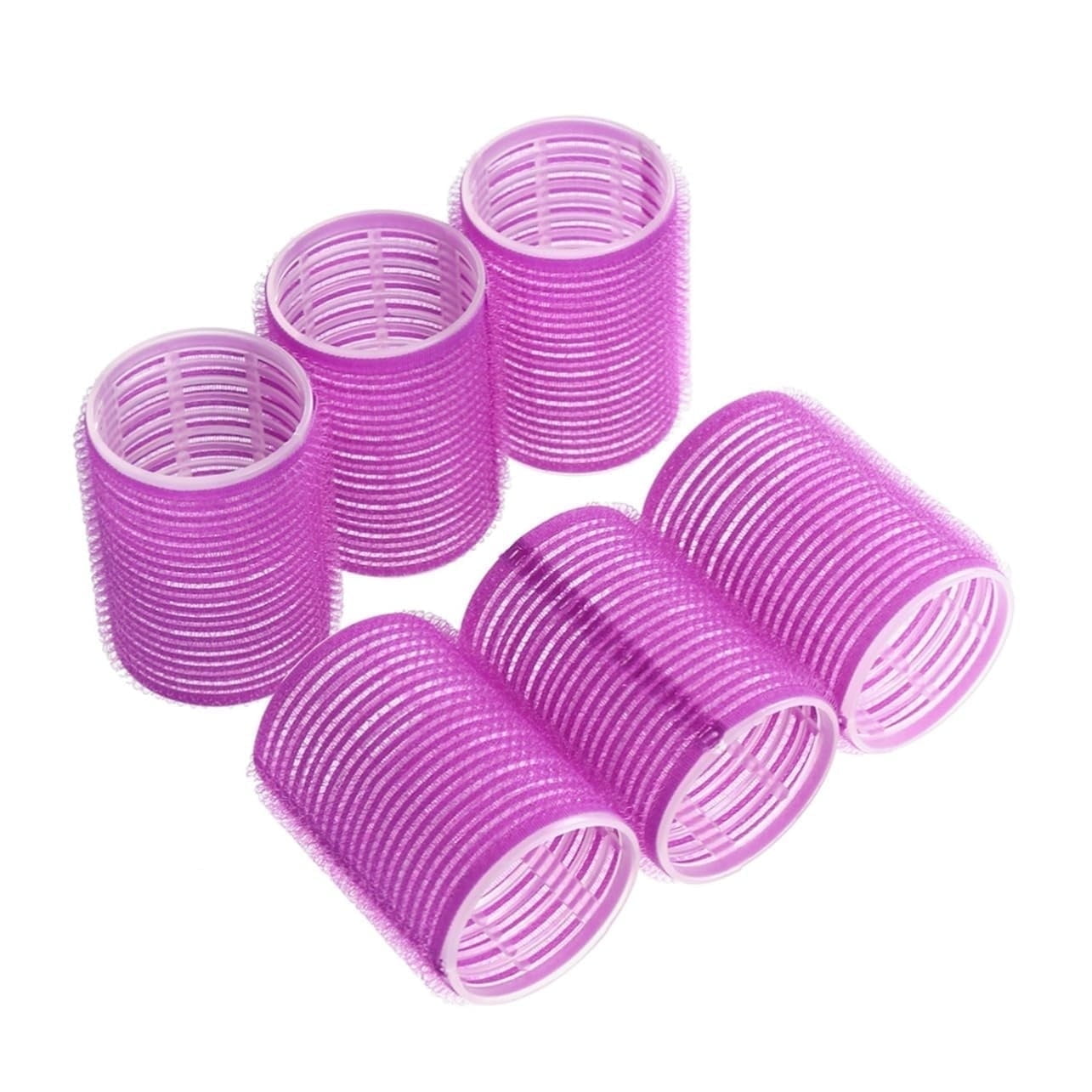 Large Rollers for Hair Volume,6 Pcs Hair Rollers for Women, Rollers Hair Curlers for Long Medium Short Hair, Large Se...