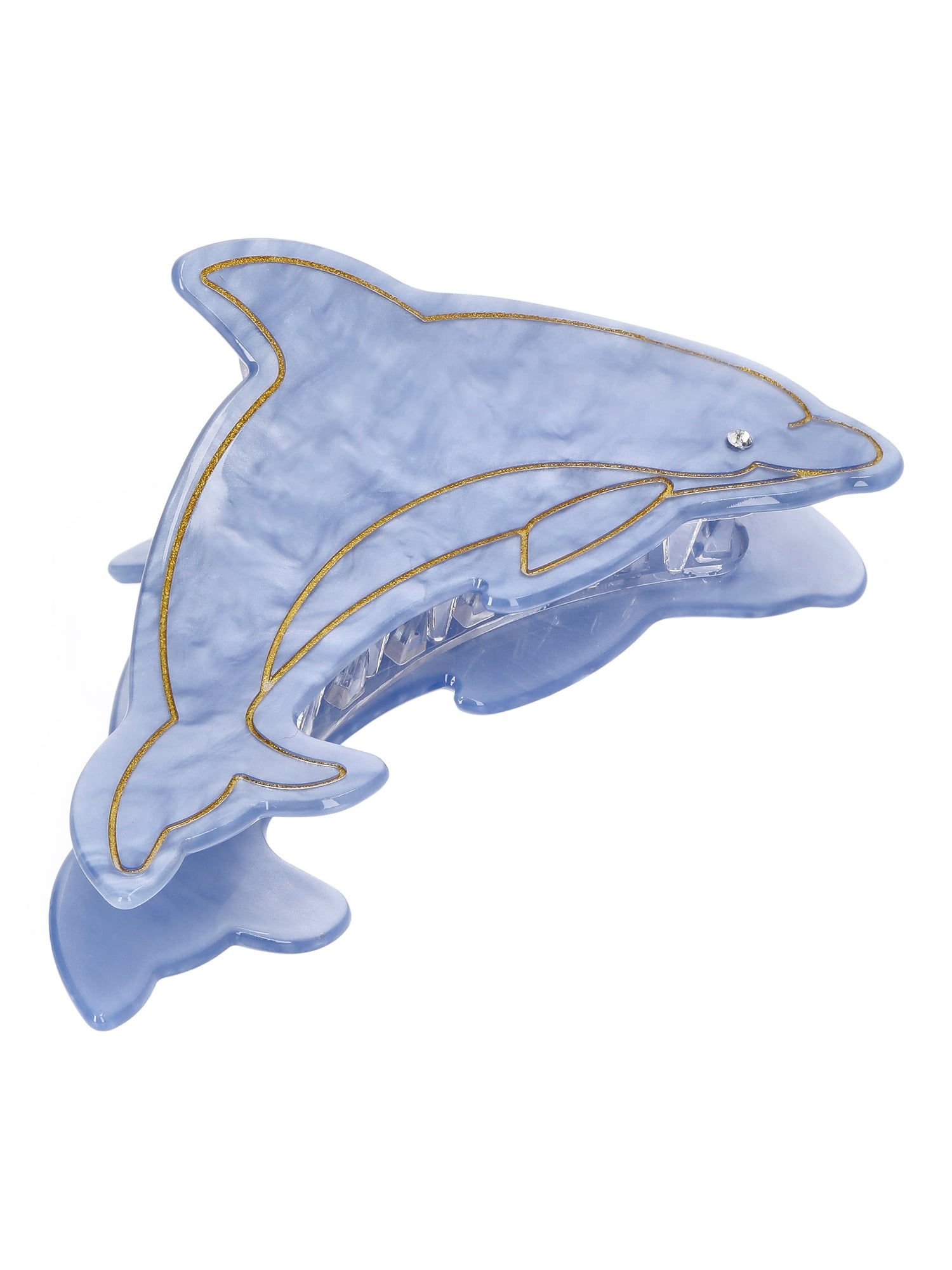 No Boundaries Dolphin Hair Claw Clip, Women's