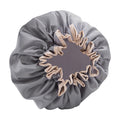 for Women, Double Layer Waterproof Bath , Reusable Hair Protector, Large Waterproof Bet Washable Elastic Band Bath Ha...