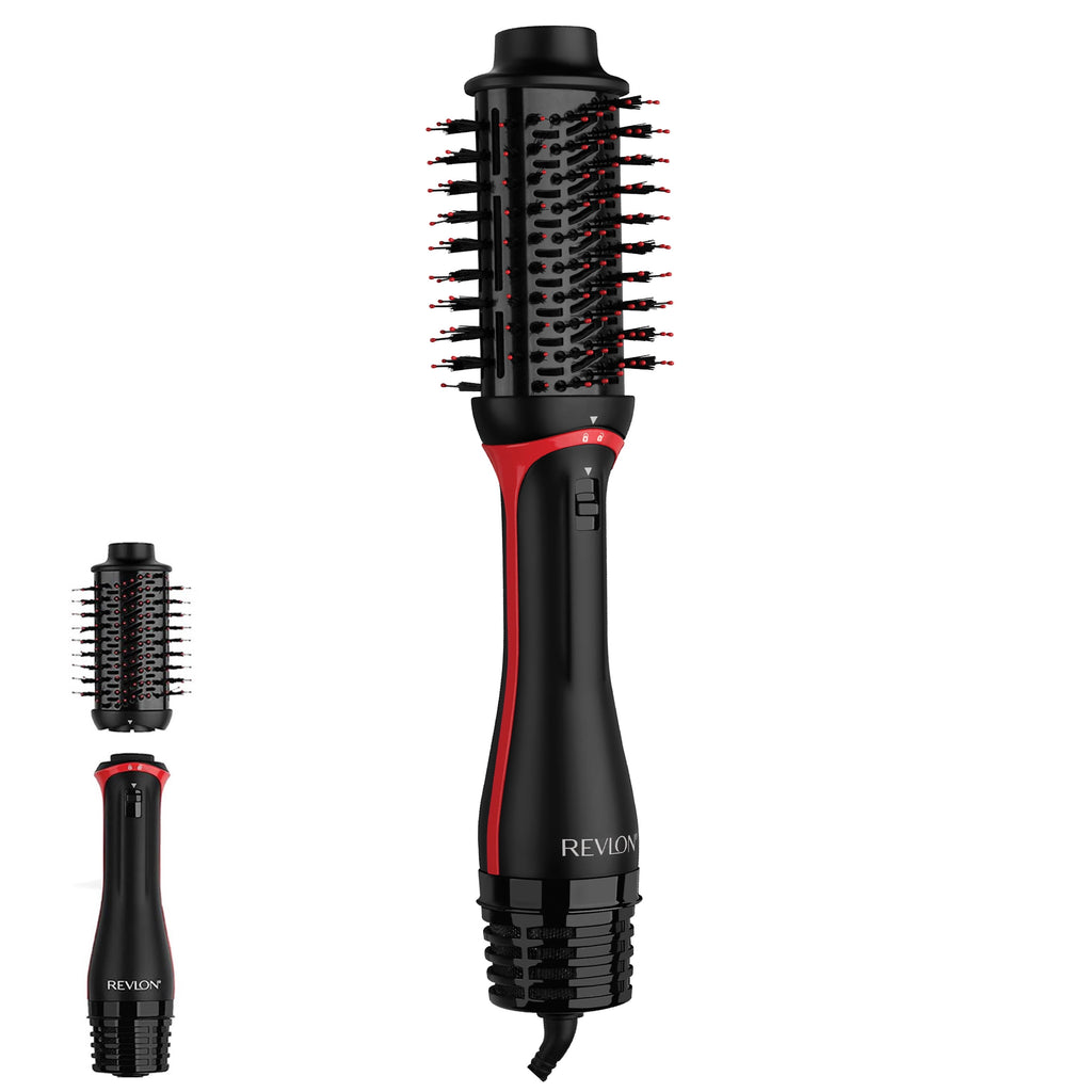 Revlon One-Step Volumizer PLUS Hair Dryer and Hot Air Brush, Black