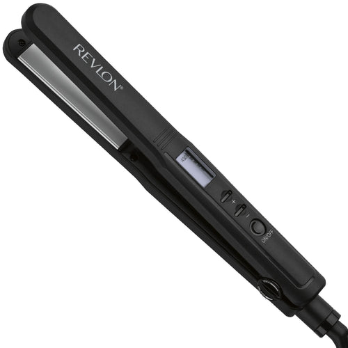 1" Ceramic Digital Flat Iron, Black
