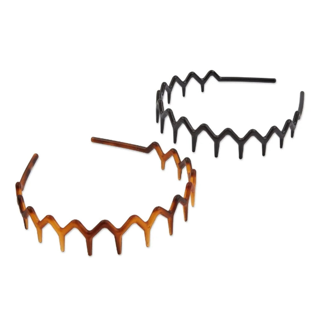 Teethcomb Headband, Multicolor, 2 Count