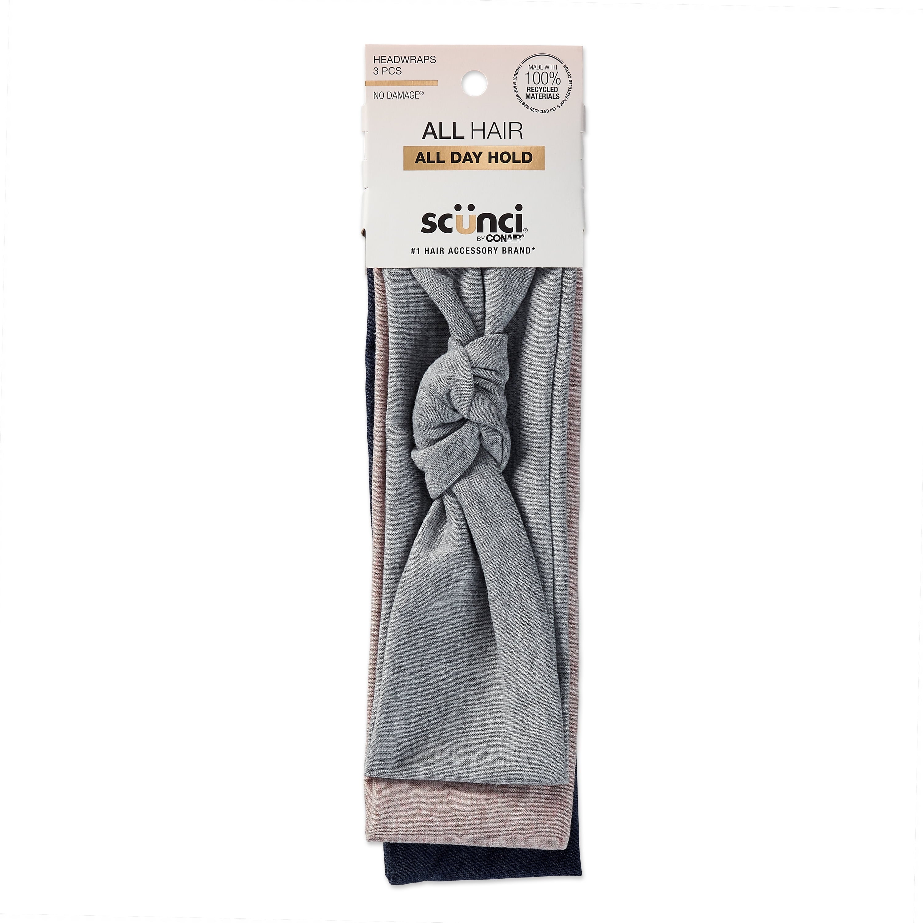 Headband, Multicolor, 3 Count