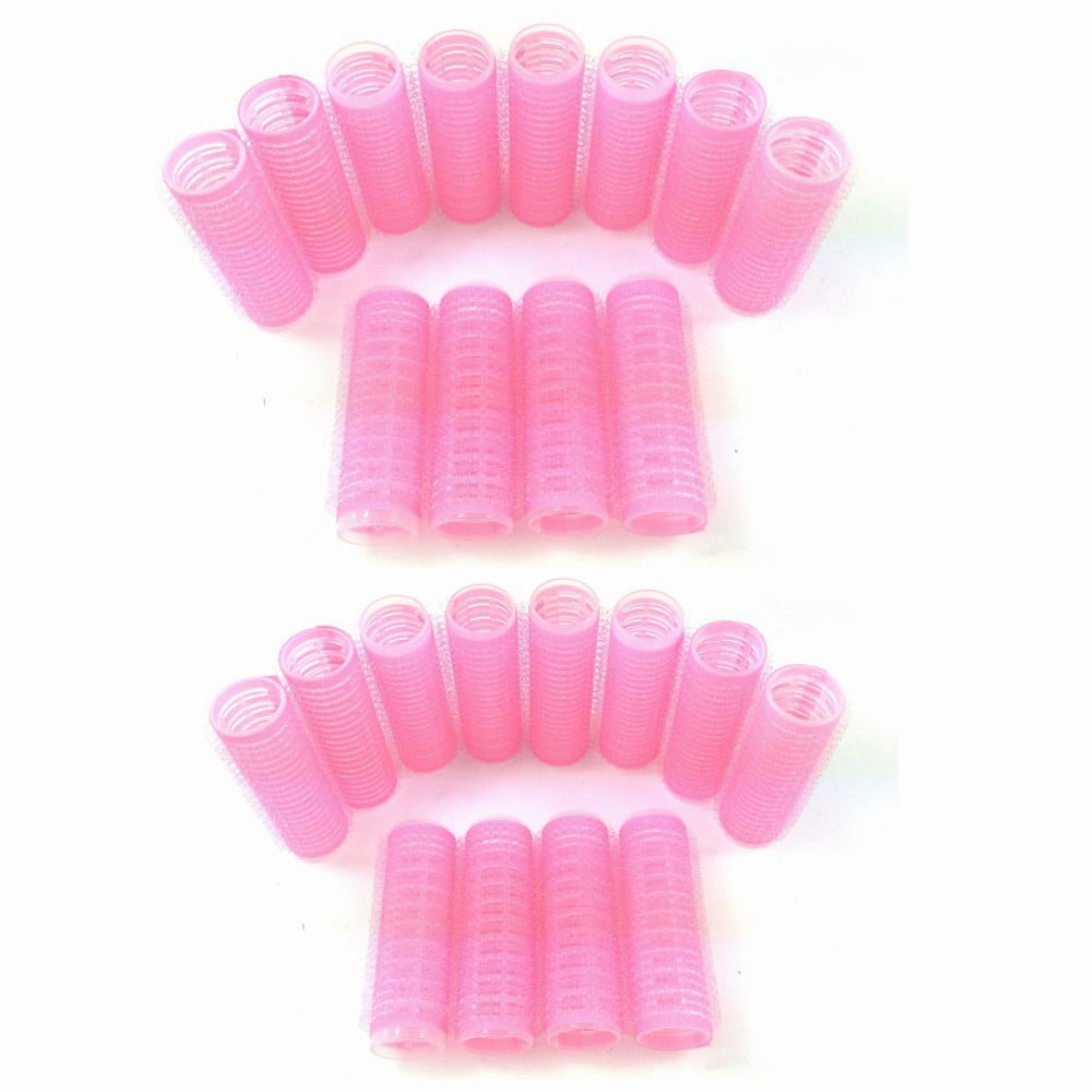 Small Size Hair Roller-Self Grip Hair Curler Mini Sized Hairdressing Tools, Salon Curly Style for Short Hair, Happon Pack of 24 Small 0.6 in