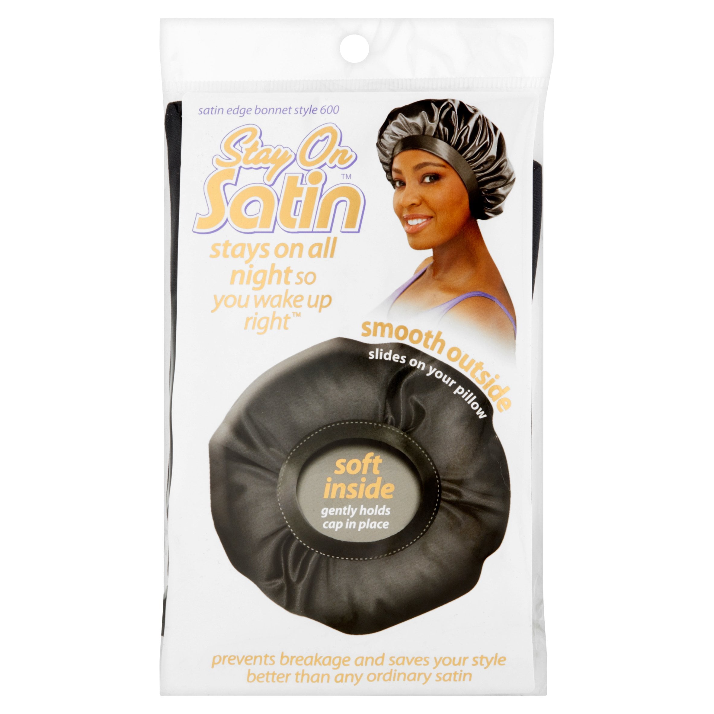 600 Edge Bet for Hair, Black, 1 Count