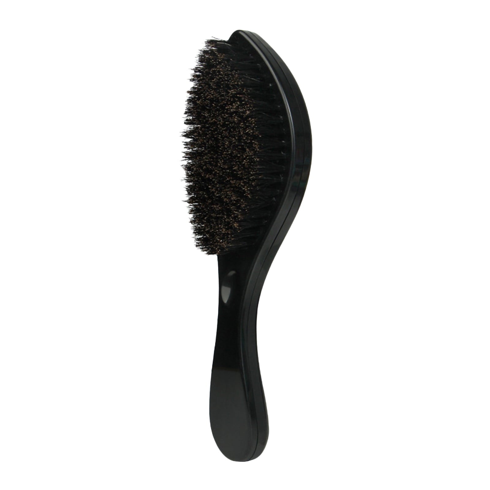 TUITOONM Men's Beard Brush Bristle Oil Hair Brush Africans Curling Comb Hair Styling Hair Brush Made With Reinforced Boar And Nylon Bristles