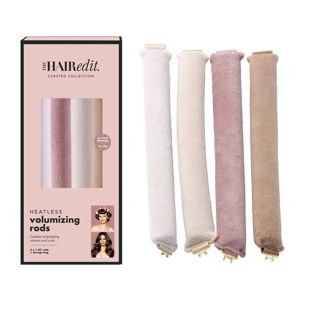 The Hair Edit Heatless Volumizing Hair Rods 4-Pack
