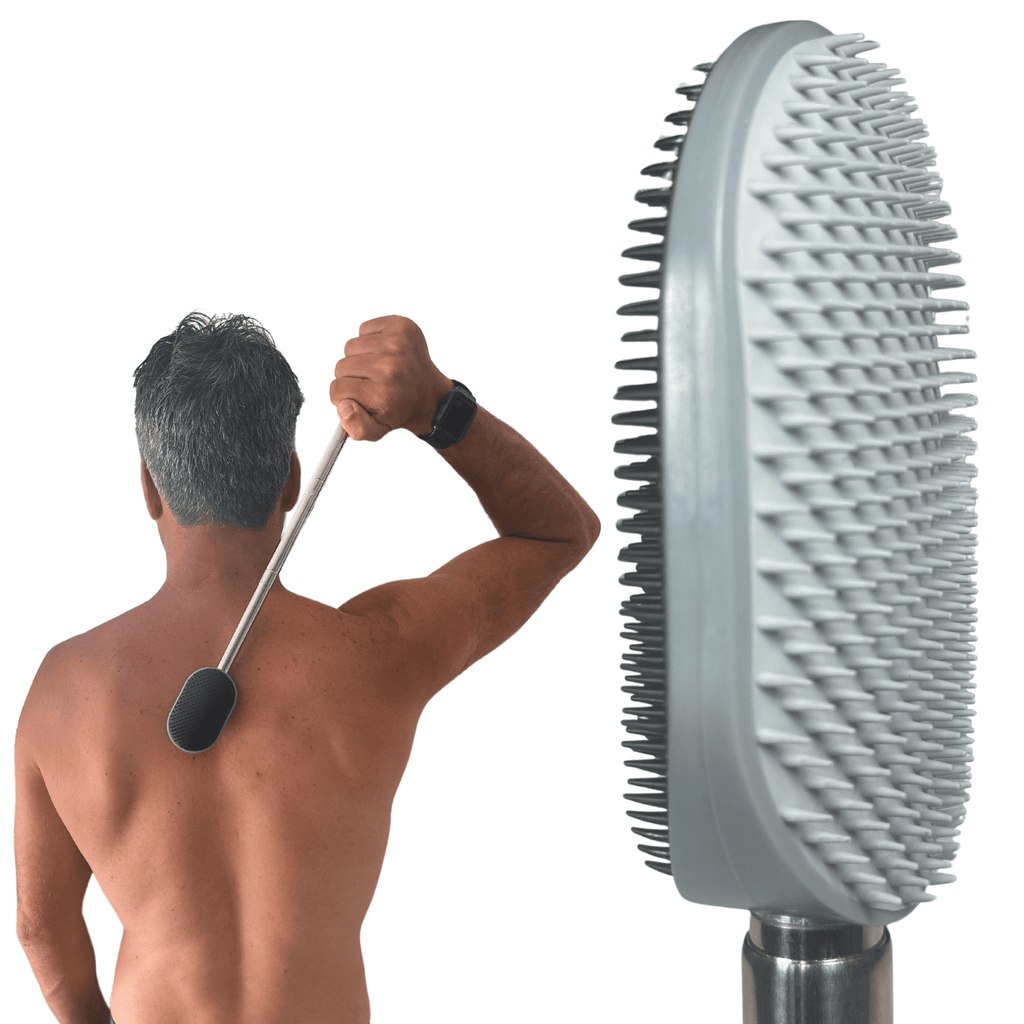 The Ultimate Extendable Body Scratcher, Back Scratcher, Scalp Massager, Exfoliator, Large Scratching Surface, Long St...