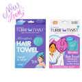 Hair Towel, Kids and Adults, Peacock Blue