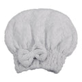 Shape Hair Drying Towel Dry Cap Quick Drying Lightweight Gray