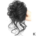 Womens Hair Piece Chignon Messy Bun Ponytail Hair Curly Hair Extensions. W2M7