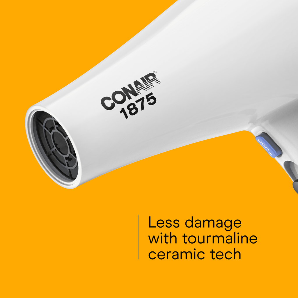 & Shine Hair Dryer, 1875 Watts, Diffuser, Concentrator & Detangler Attachments - Image 5