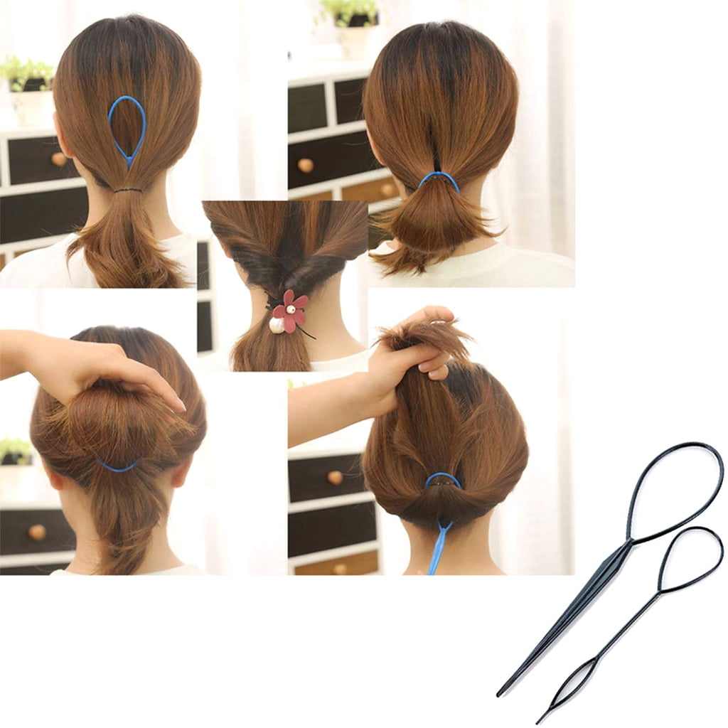 Modelling Tool Kit Magic Fast Spiral Braid Braiding Tool 19x Styling Set for Designer - Image 5