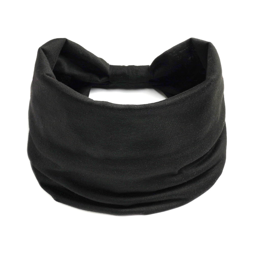for Women Short Hair Non Slip Elastic Sweat Hairbands Leopard Print Soft Fabric Hair Bands Workout Yoga Running Sport... - Image 5