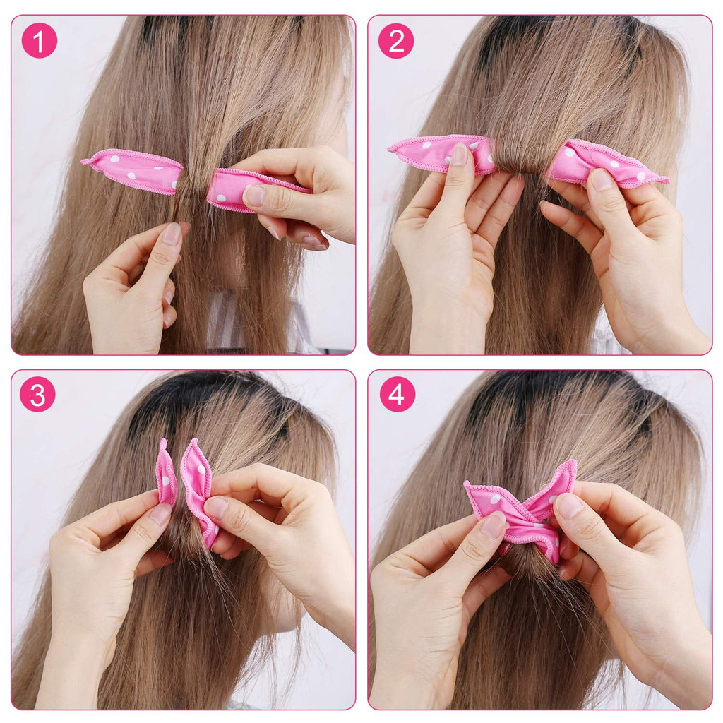 Rollers Heatless Sleep In Curlers For Thick Large Cloth Pillow Roller For Long Curlers Sponge Foam Rollers Gift Produ... - Image 3