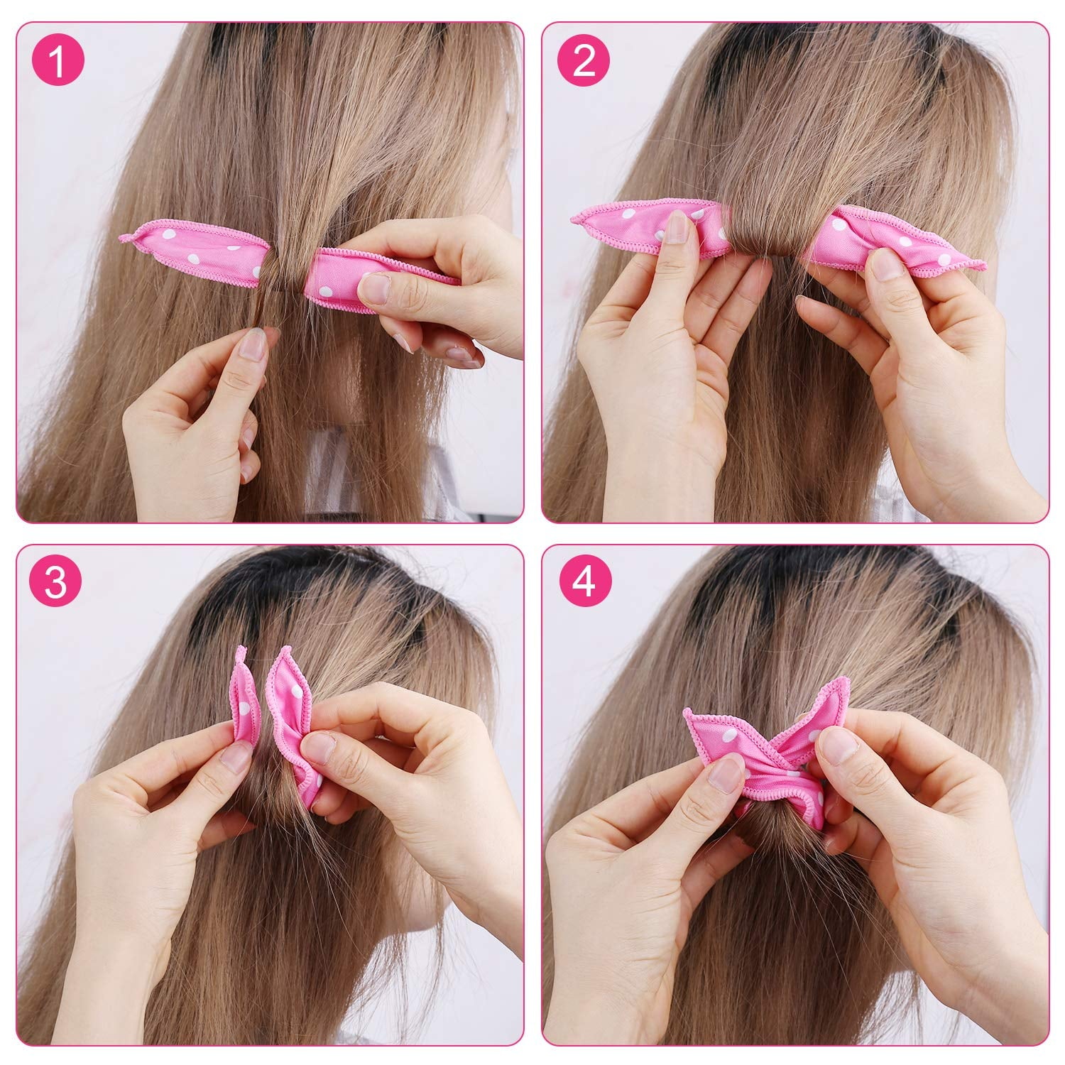 Rollers Heatless Sleep In Curlers For Thick Large Cloth Pillow Roller For Long Curlers Sponge Foam Rollers Gift Produ... - Image 3