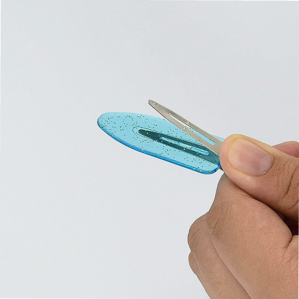 8 Pcs No Crease Hair Clip, Small Hair Clips, Pin Curl Pin Clips for Styling Sectioning Bangs Waves, Makeup Applicatio... - Image 3