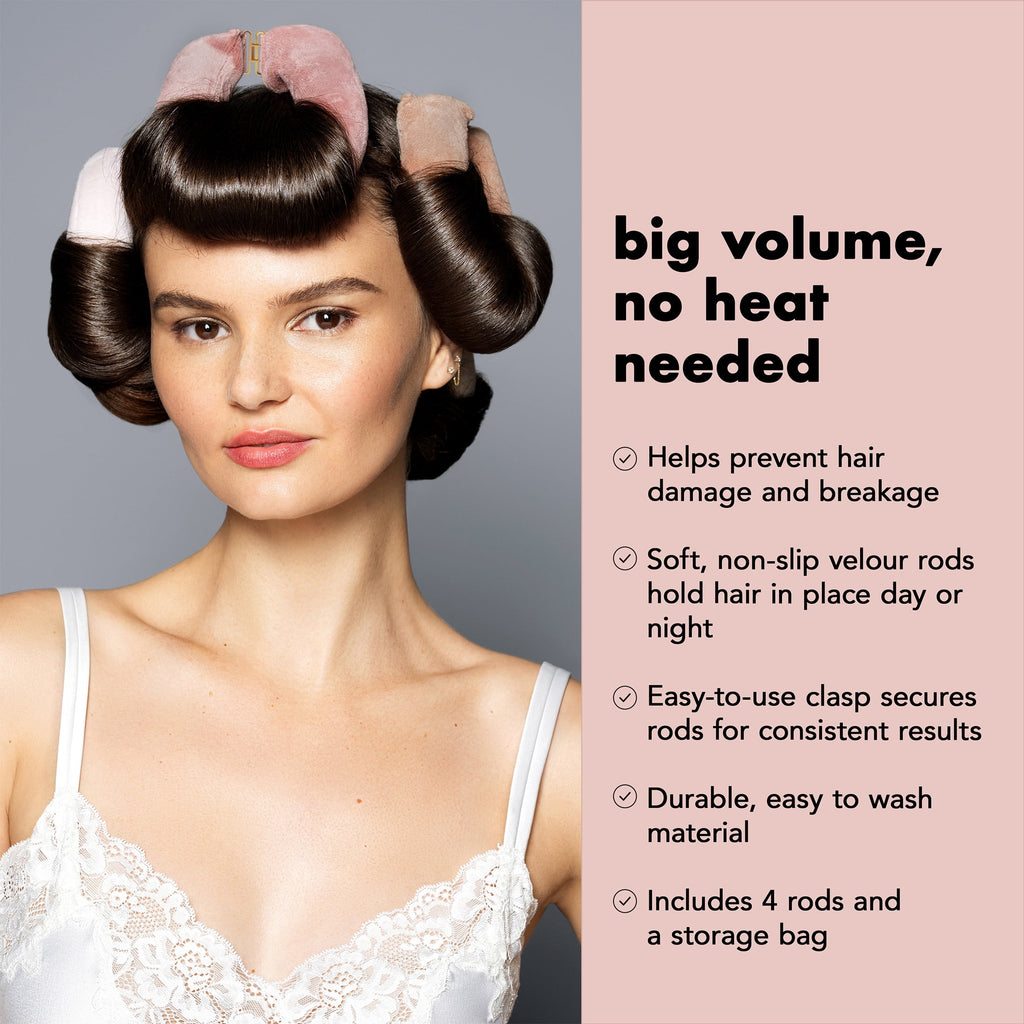 The Hair Edit Heatless Volumizing Hair Rods 4-Pack - Image 3