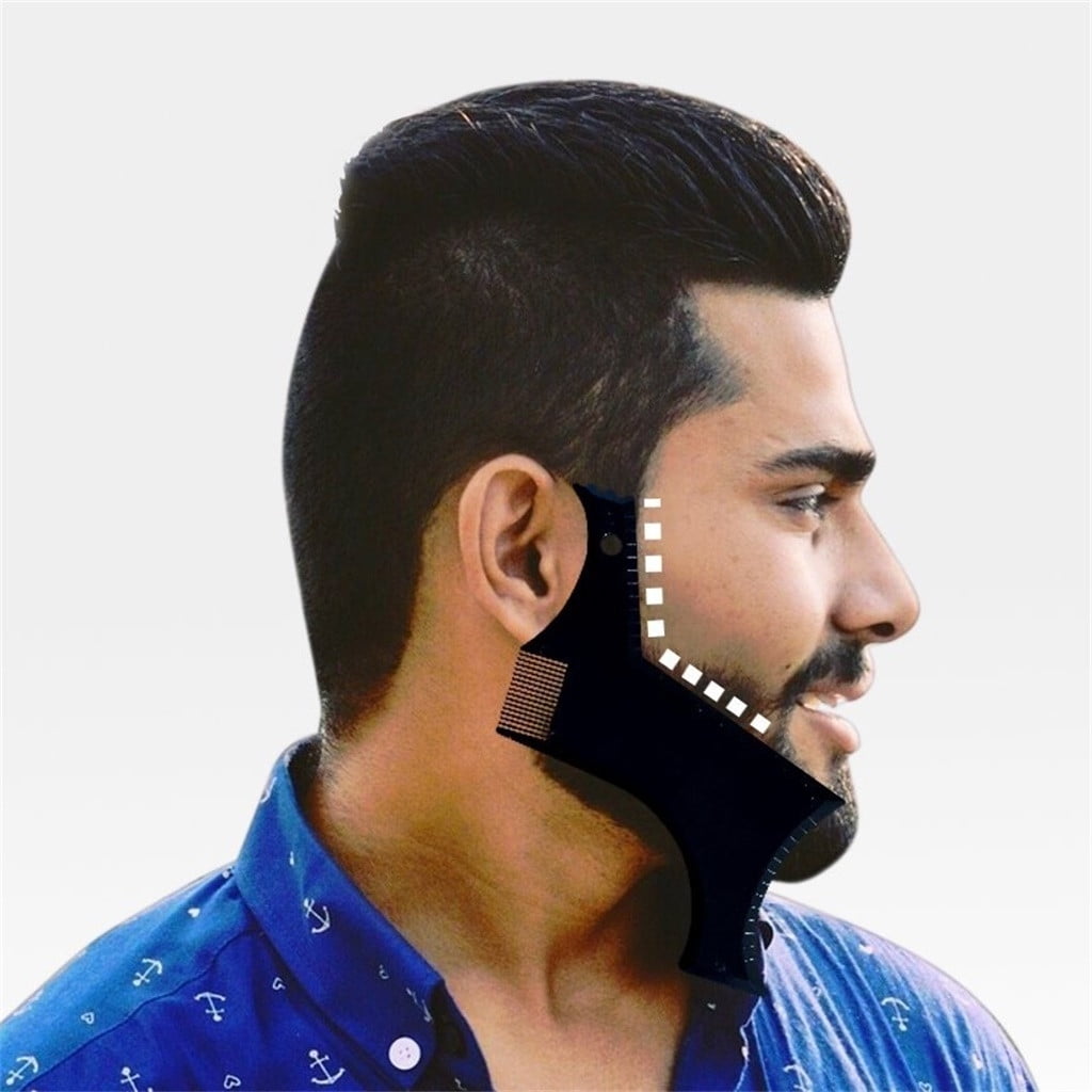 Template Tool for Men with Transparent Design and Precision Grooming Kit - Image 6