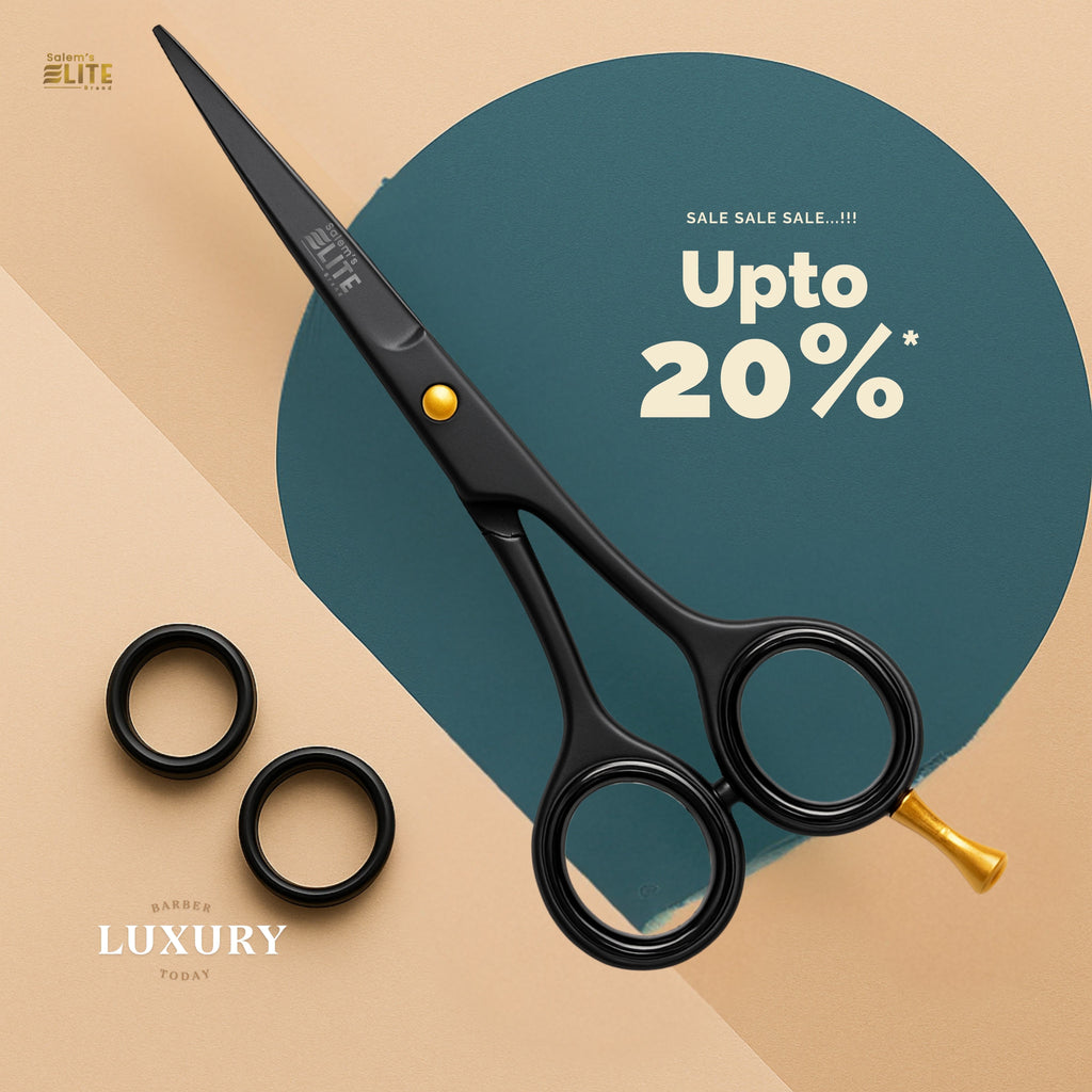 Professional Hair Cutting Scissors 6.5 Professional Barber Shears for Men & Women Premium High Carbon Stainless Steel... - Image 3