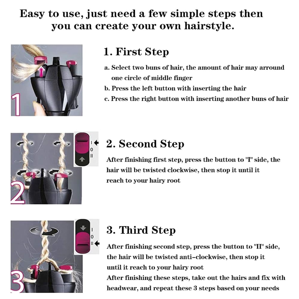 Twister Auatic Quick Tools Tools Hine Braid Tool Smart Tool Smart Smart Braid Maker Ajcoflt - Image 2
