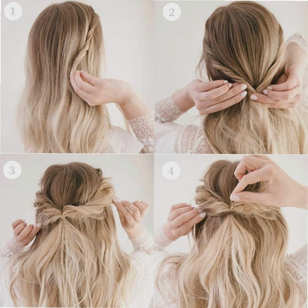 Blonde Bobby Pins, Blonde Hair Pins Bobby Pins Blonde Hair Pins for Buns Ballet Bun Pins for Women Girls with Box-80 count (2.4 inch) - Image 2