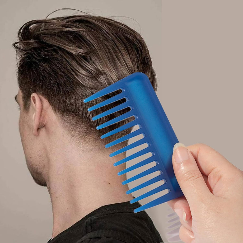 6 Pcs Small Combs for Hair, Small Mini Wide Tooth Comb, 4.3 Inches Mini Comb, Travel Detangling Comb, Pocket Combs, Shower Wet Portable Comb - Image 5