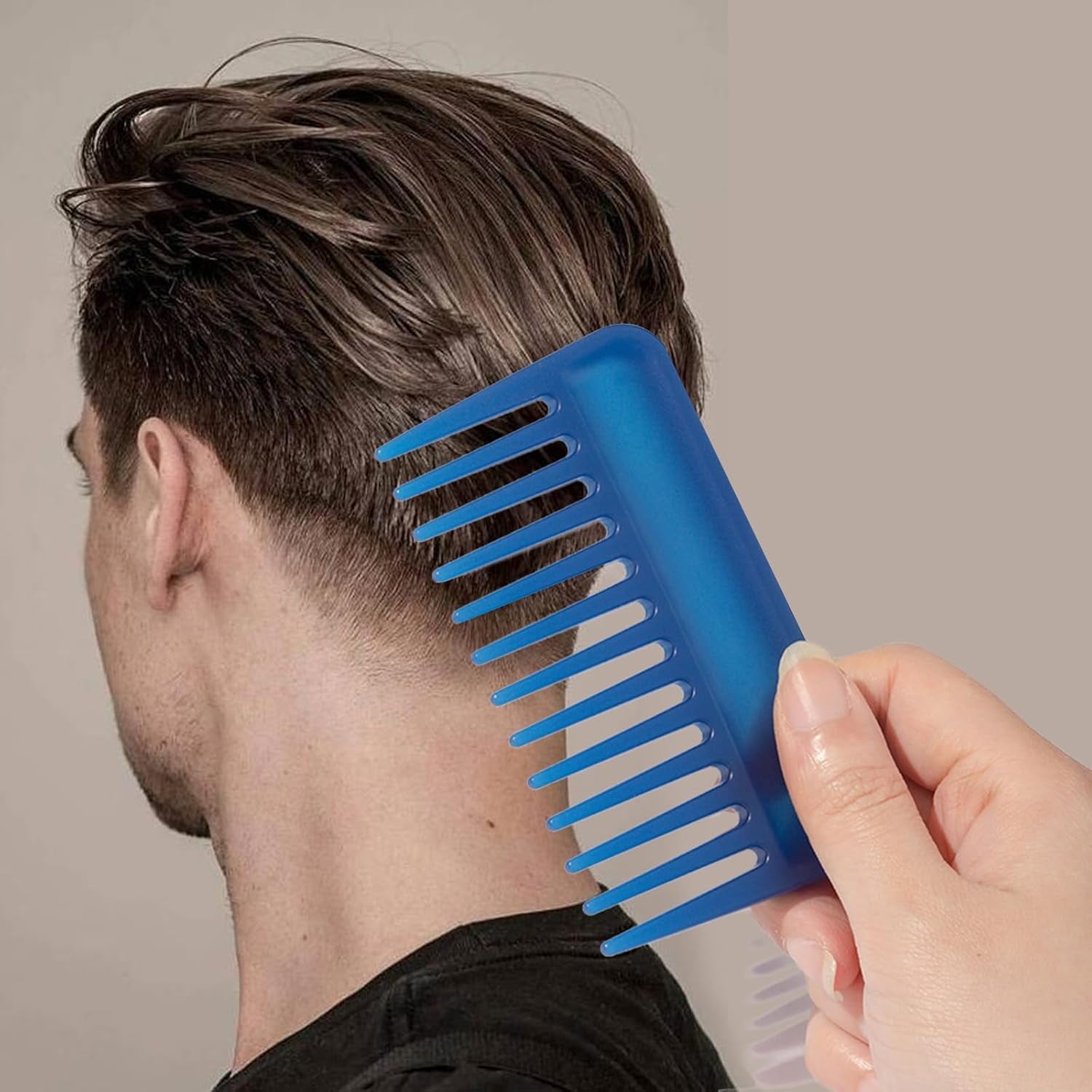 6 Pcs Small Combs for Hair, Small Mini Wide Tooth Comb, 4.3 Inches Mini Comb, Travel Detangling Comb, Pocket Combs, Shower Wet Portable Comb - Image 5