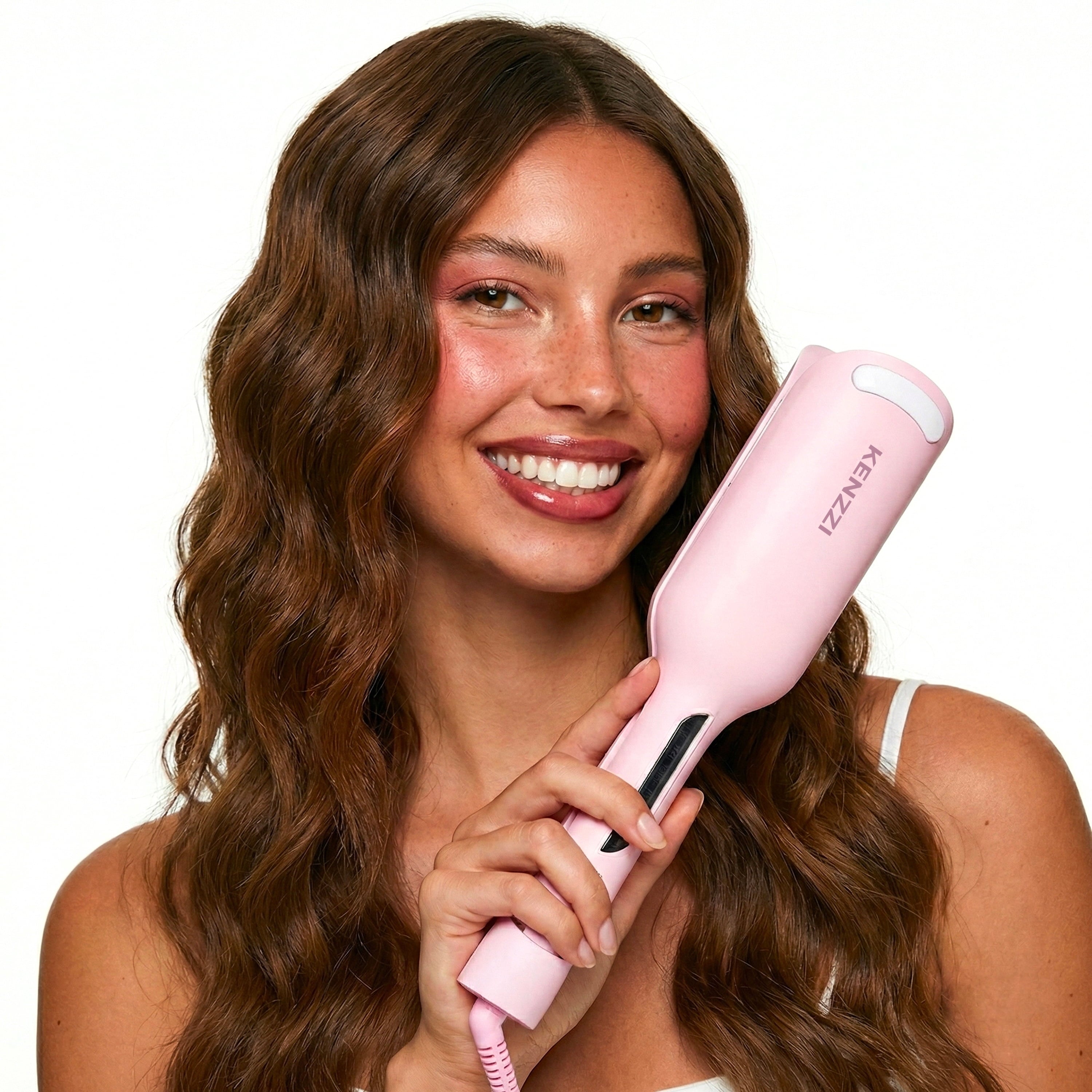 2-Barrel Hair r, 1.25 in, 6 Heat Settings, Pink - Image 6