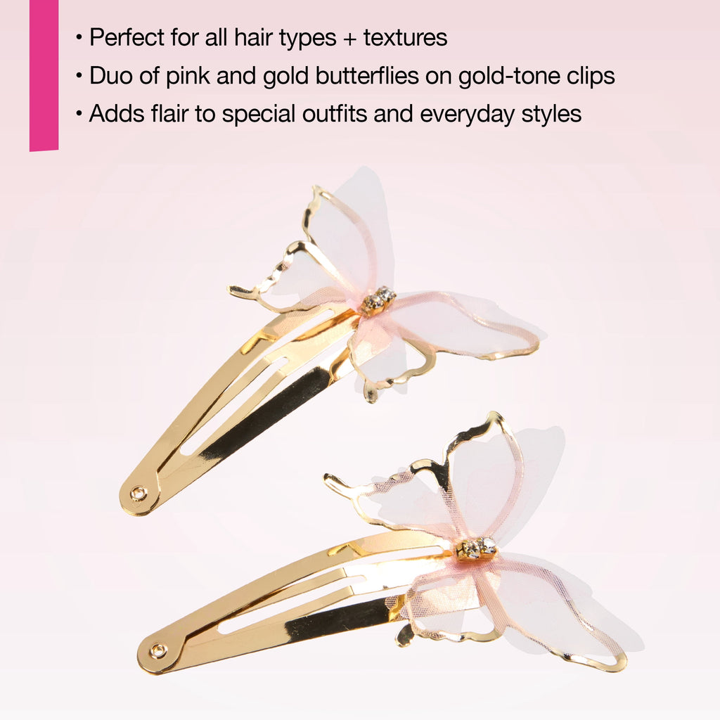 Pink & Gold Tone, All Hair Types, 2 Count - Image 5