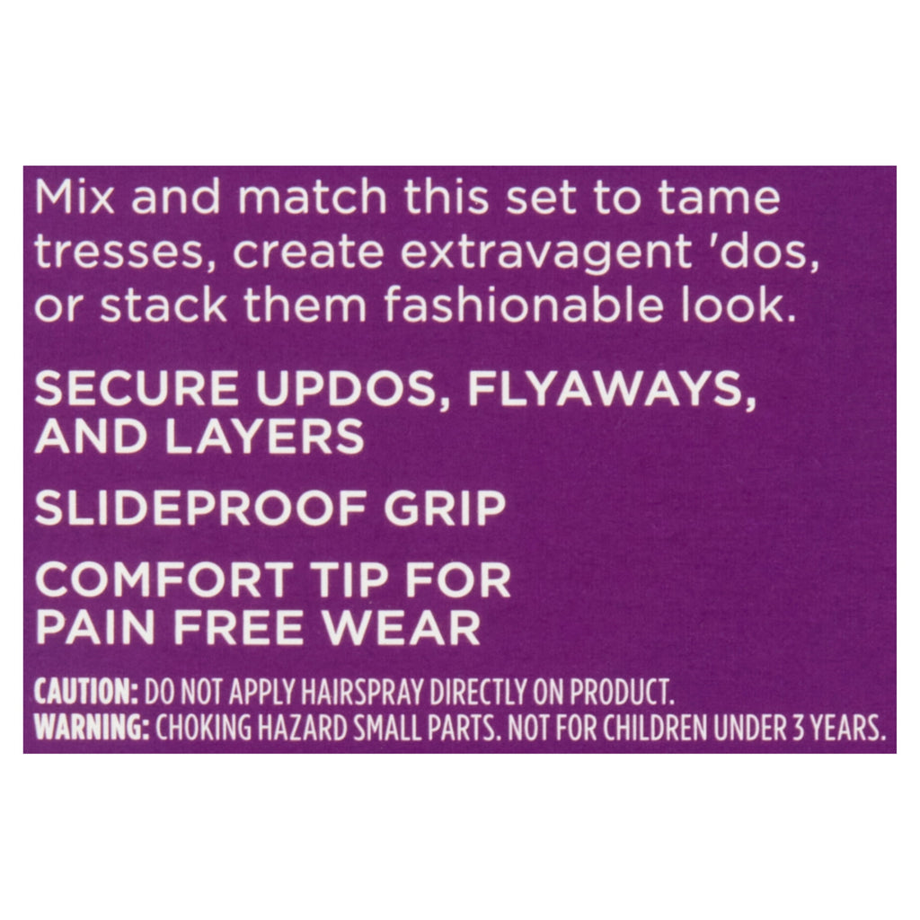 Goody Blonde Bobby Pins, Slide Proof Grip Comfort Tip, Pain Free Wear, Blonde, 48Ct - Image 4