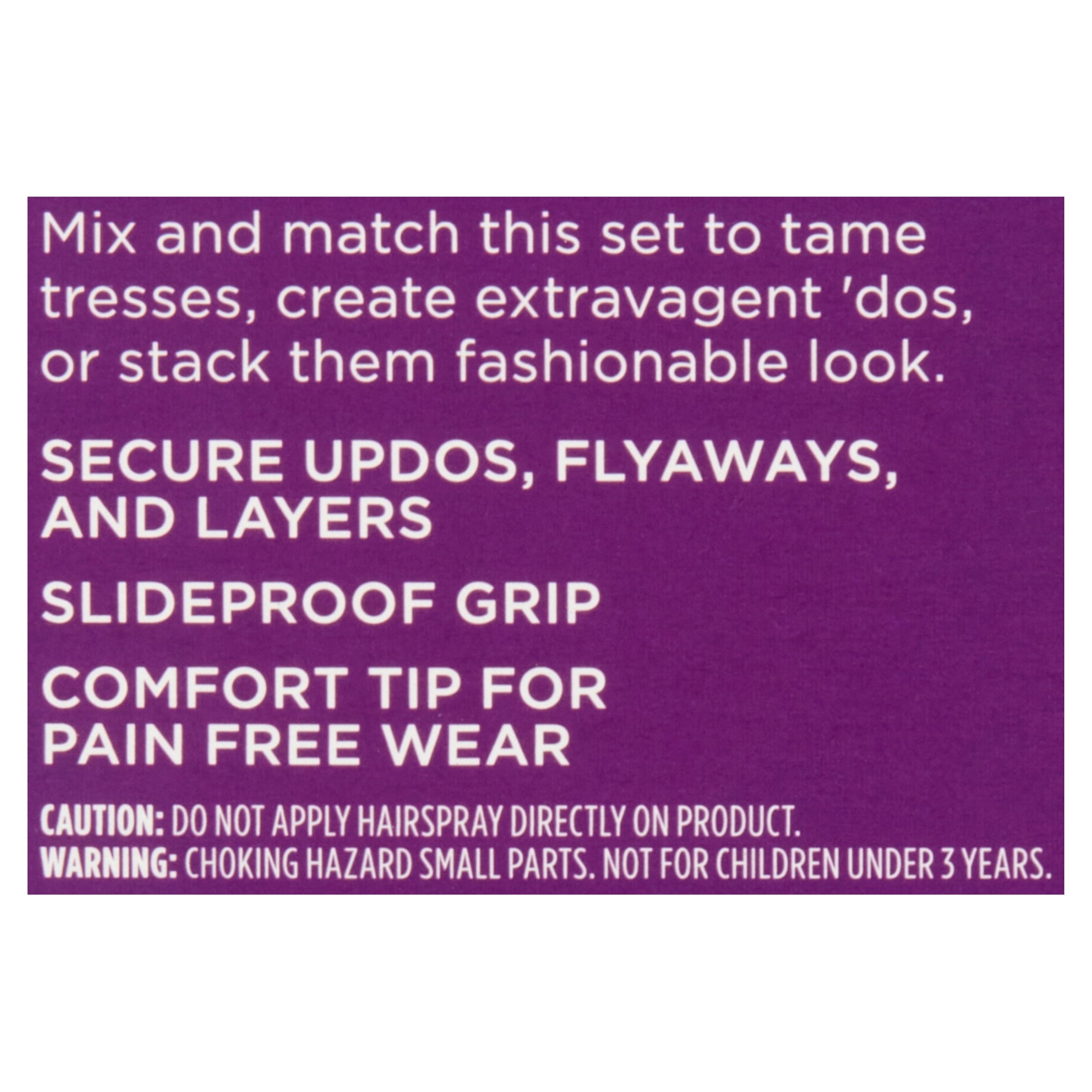 Goody Blonde Bobby Pins, Slide Proof Grip Comfort Tip, Pain Free Wear, Blonde, 48Ct - Image 4