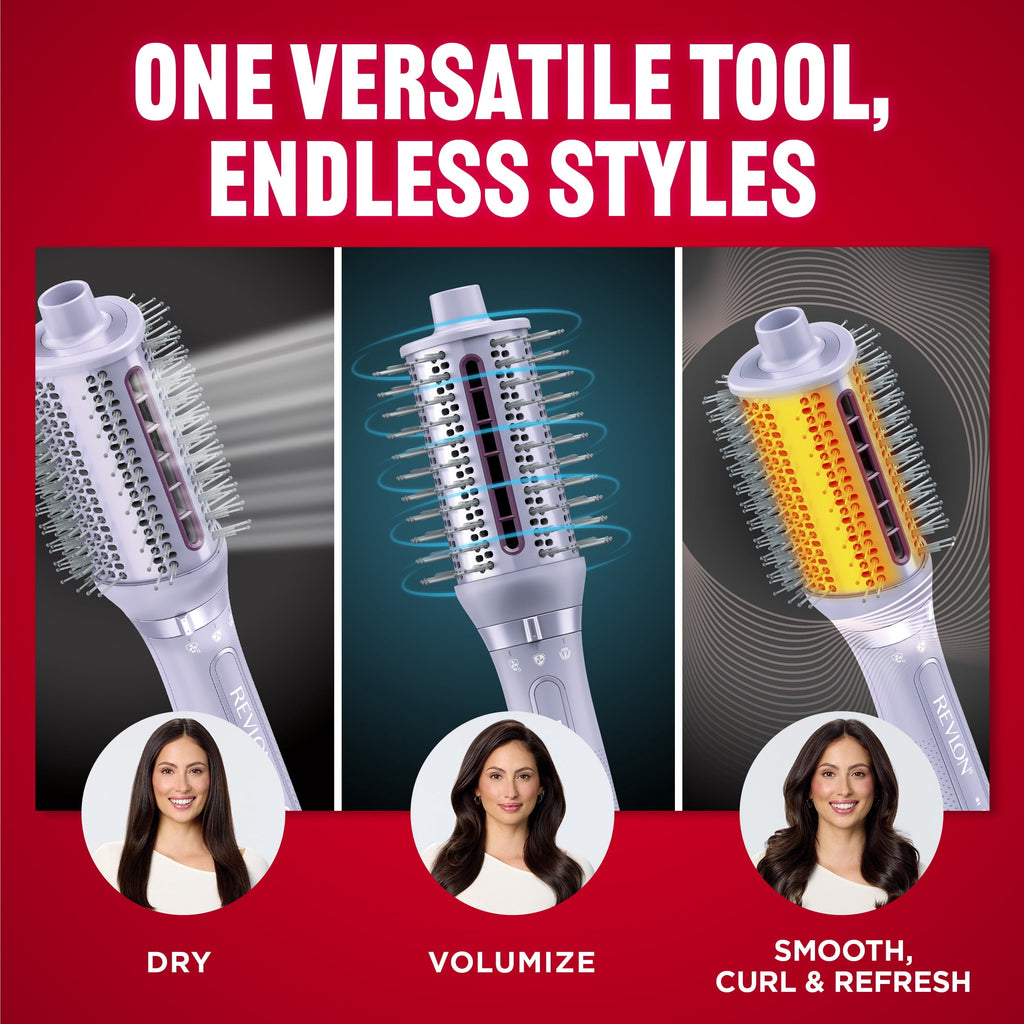 Revlon VersaStyler 3-in-1 Styler,Blow Dryer,Blowout Brush & Thermal Brush - Image 6