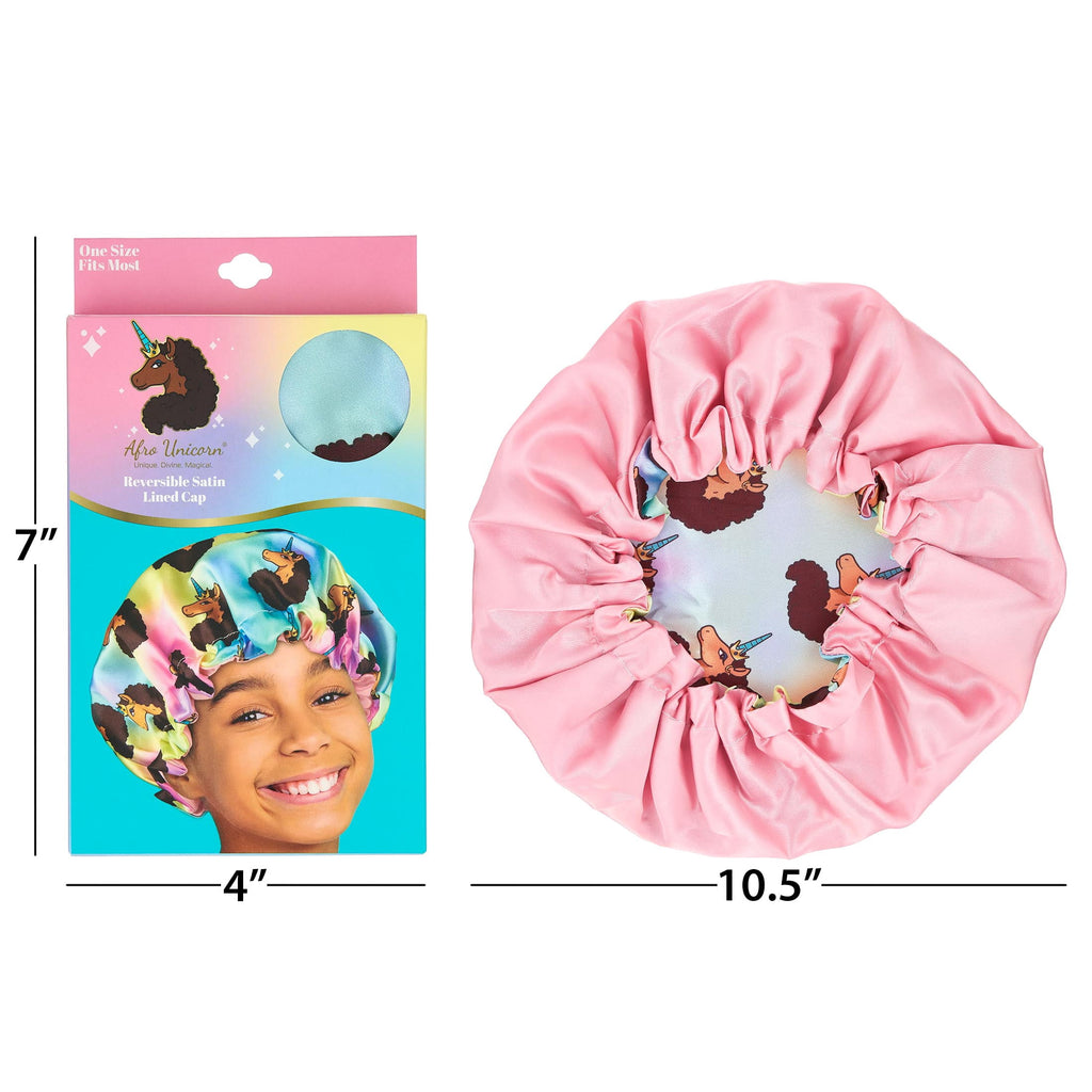 Sleeping Cap - Girls Printed Salon Bet Hat for Kids + Tweens - Image 4