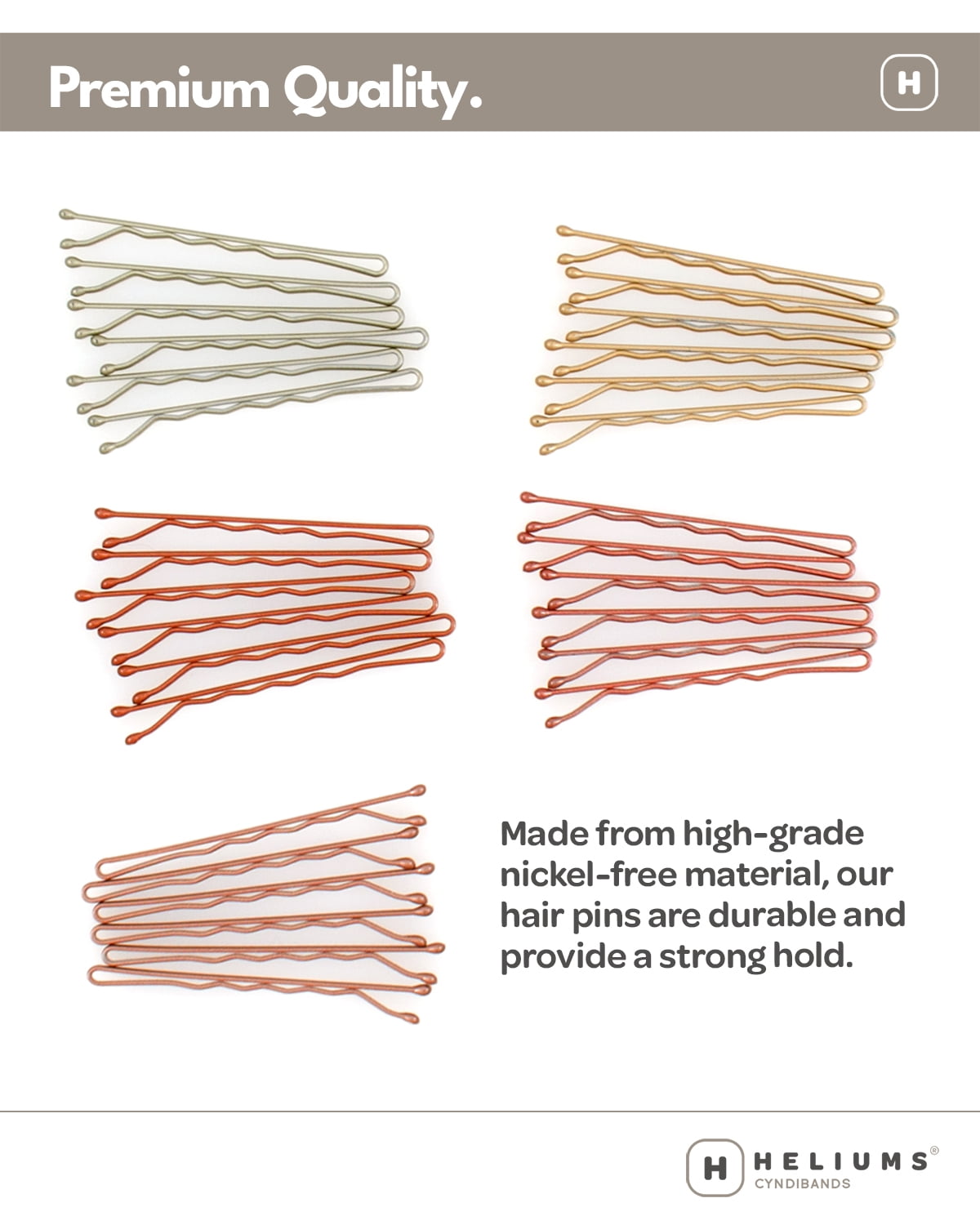 Premium Bobby Pins, 2 Inch Wavy - 48 Count 1 Pack - Image 4