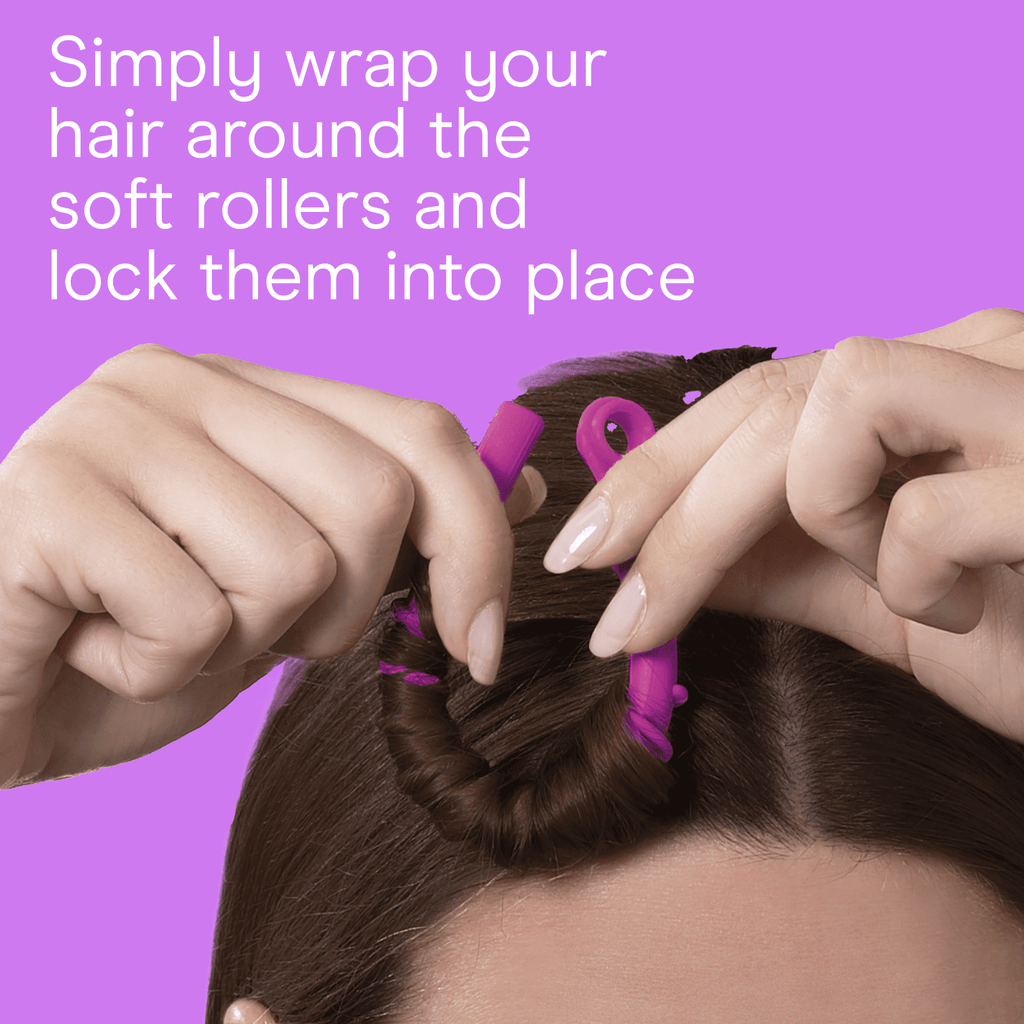 Silicone Hair Roller Set, 14 Clip-Free Rollers, 85-Second Heat-Up - Image 5