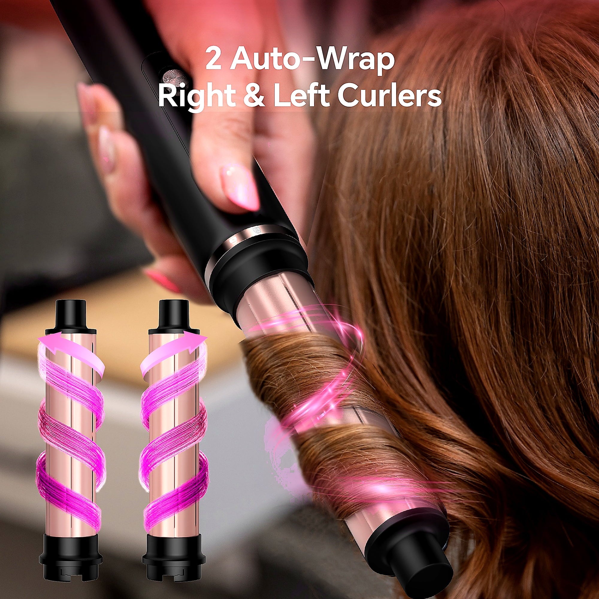 Brush, Hot Air Brush with Brushless Motor, Blowout Brush 1300W, Curling Iron - Image 4