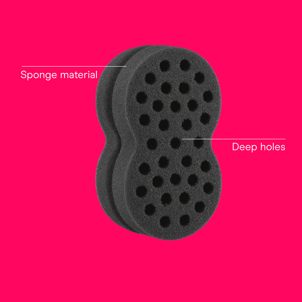 Sponge for Natural Coily Hair, Quick 5-Minute Creator - Image 2