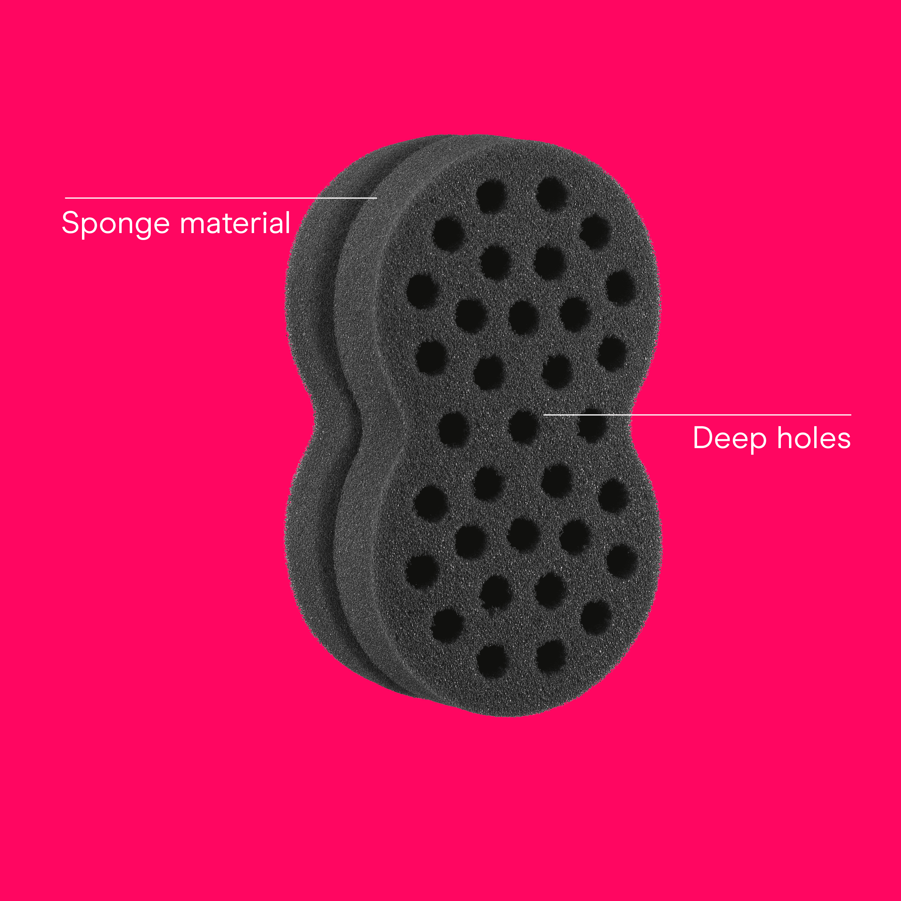 Sponge for Natural Coily Hair, Quick 5-Minute Creator - Image 2