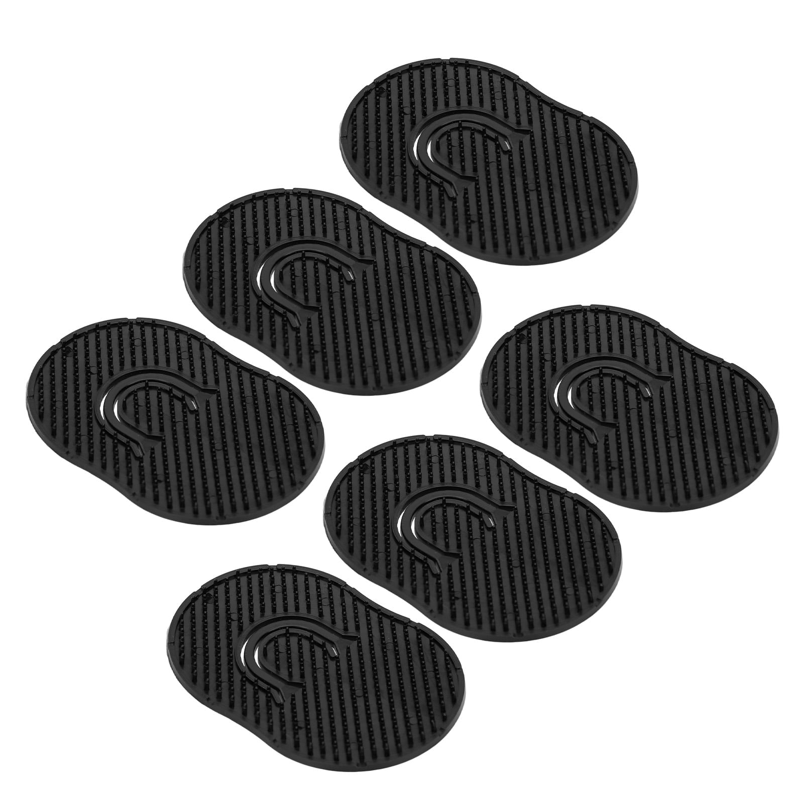 6pcs Palm Combs Portable Lightweight Handheld Massager Hair Brush Comb For Men, Beard Brush, Shampoo Comb - Image 4