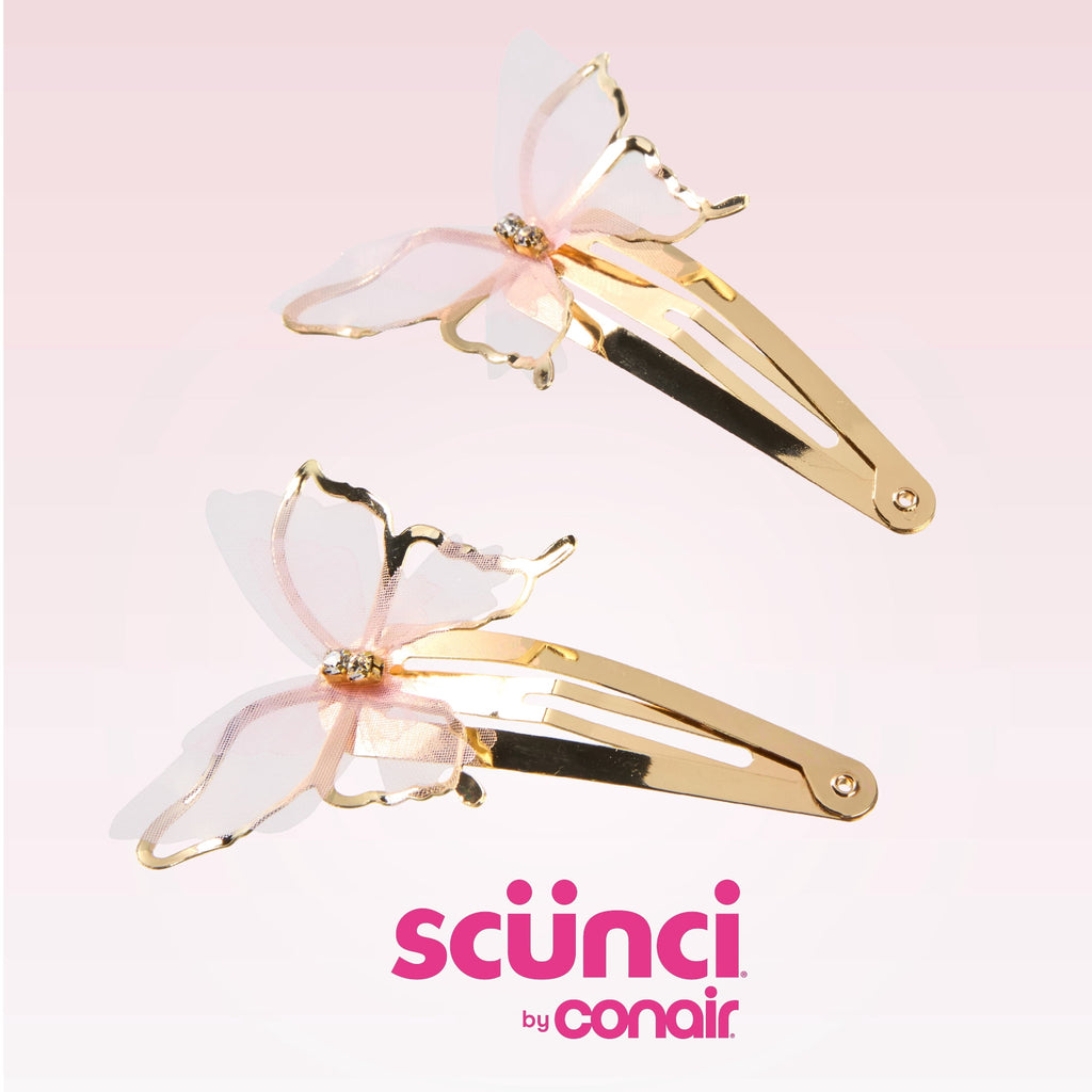 Pink & Gold Tone, All Hair Types, 2 Count - Image 2