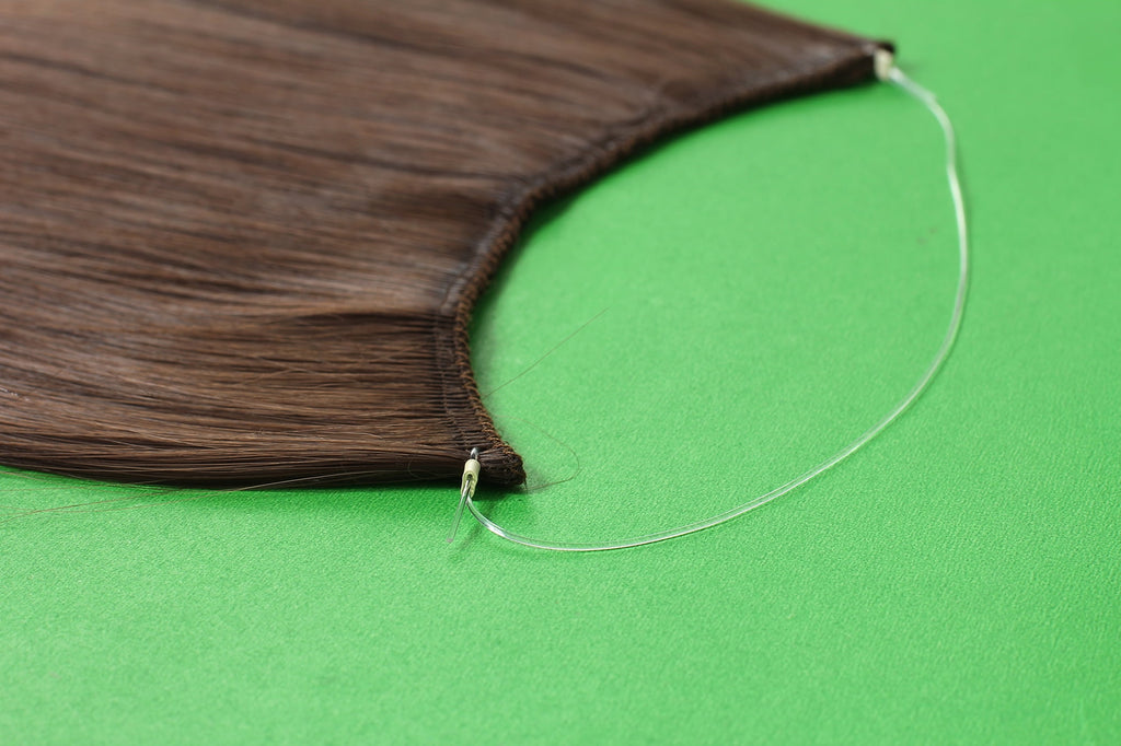OneDor 20" Curly Transparent Wire Hair Extensions (27H613) - Image 3
