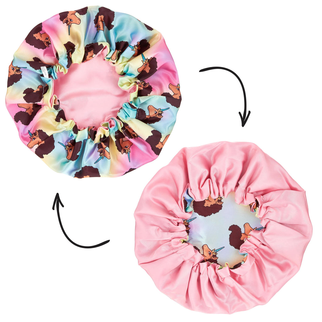 Sleeping Cap - Girls Printed Salon Bet Hat for Kids + Tweens - Image 6