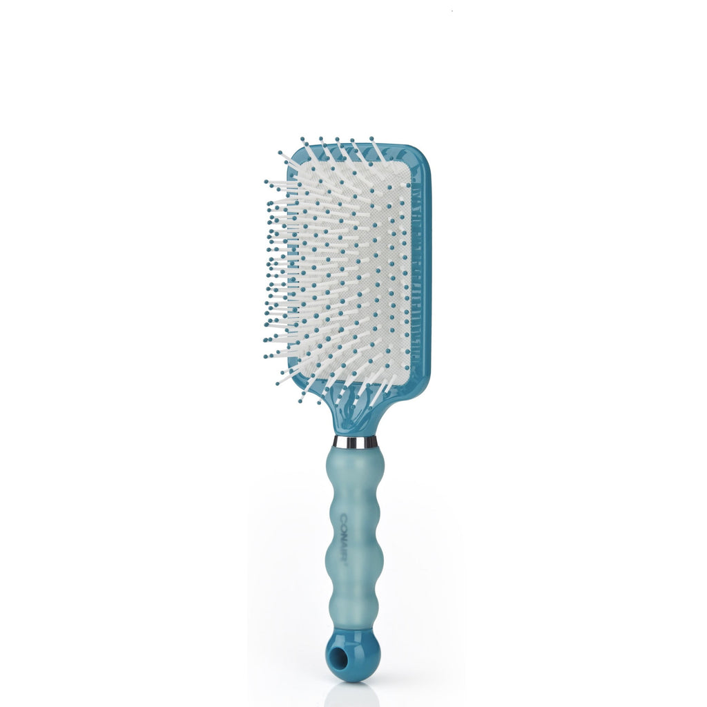 Conair Smooth & Effortless Ultra Paddle Hairbrush with Nylon Bristles and Comfy Handle - Image 6